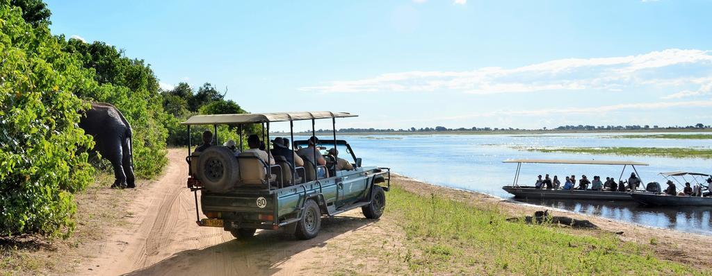 Thebe River Safaris Kasane Buitenkant foto